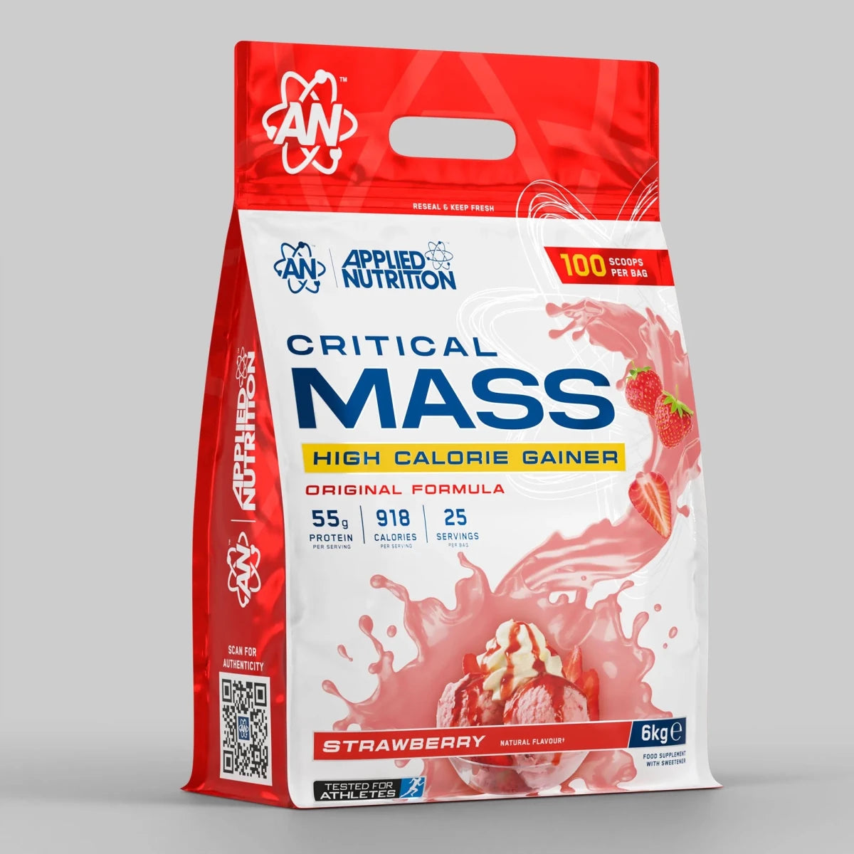 Applied Nutrition Critical Mass Original 6kg Strawberry