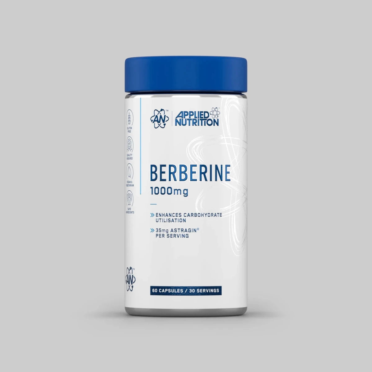 Applied Nutrition Berberine 1000mg 60 Capsules
