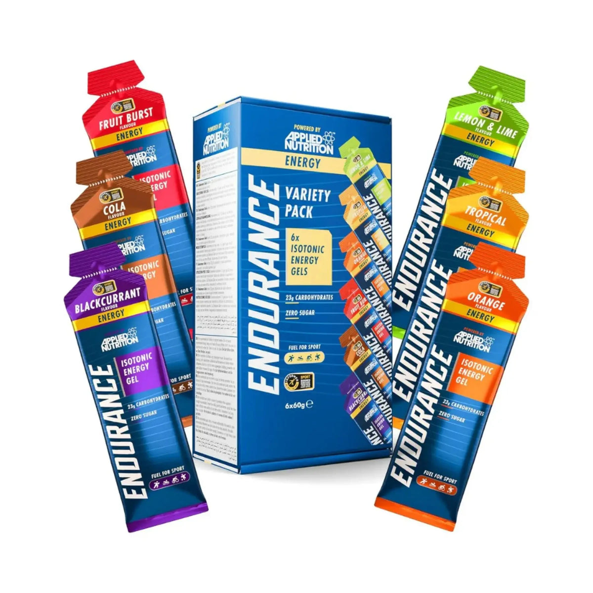 Applied Nutrition Endurance Energy Gel Variety Pack 6x60g