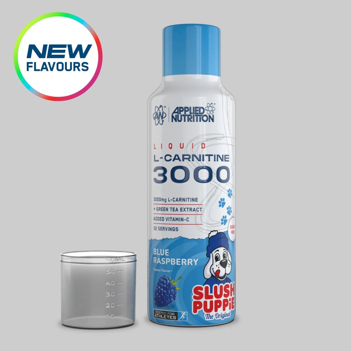 Applied Nutrition L-Carnitine 3000 480ml Blue Raspberry Slush Puppie