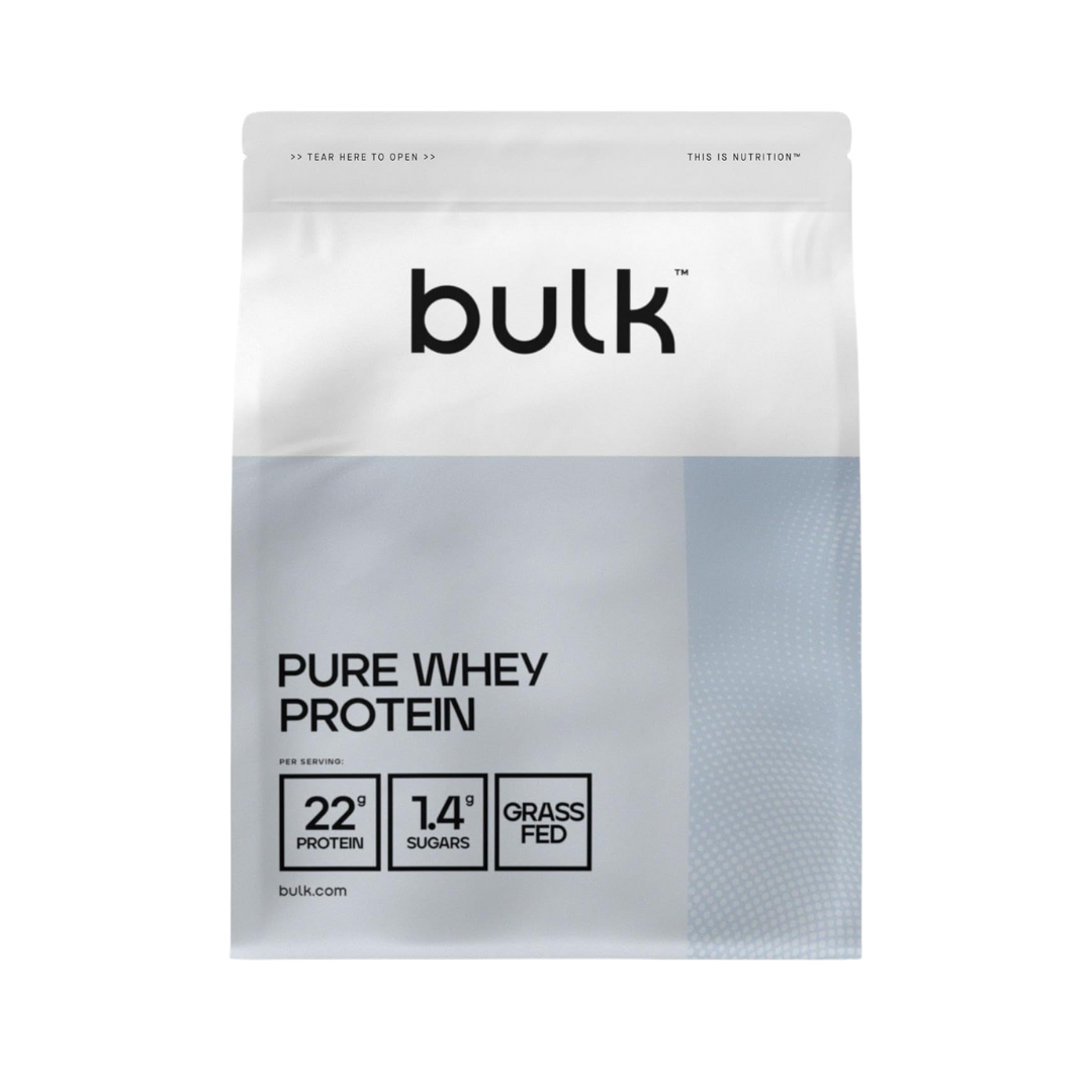 Bulk Pure Whey Protein 450g Strawberry