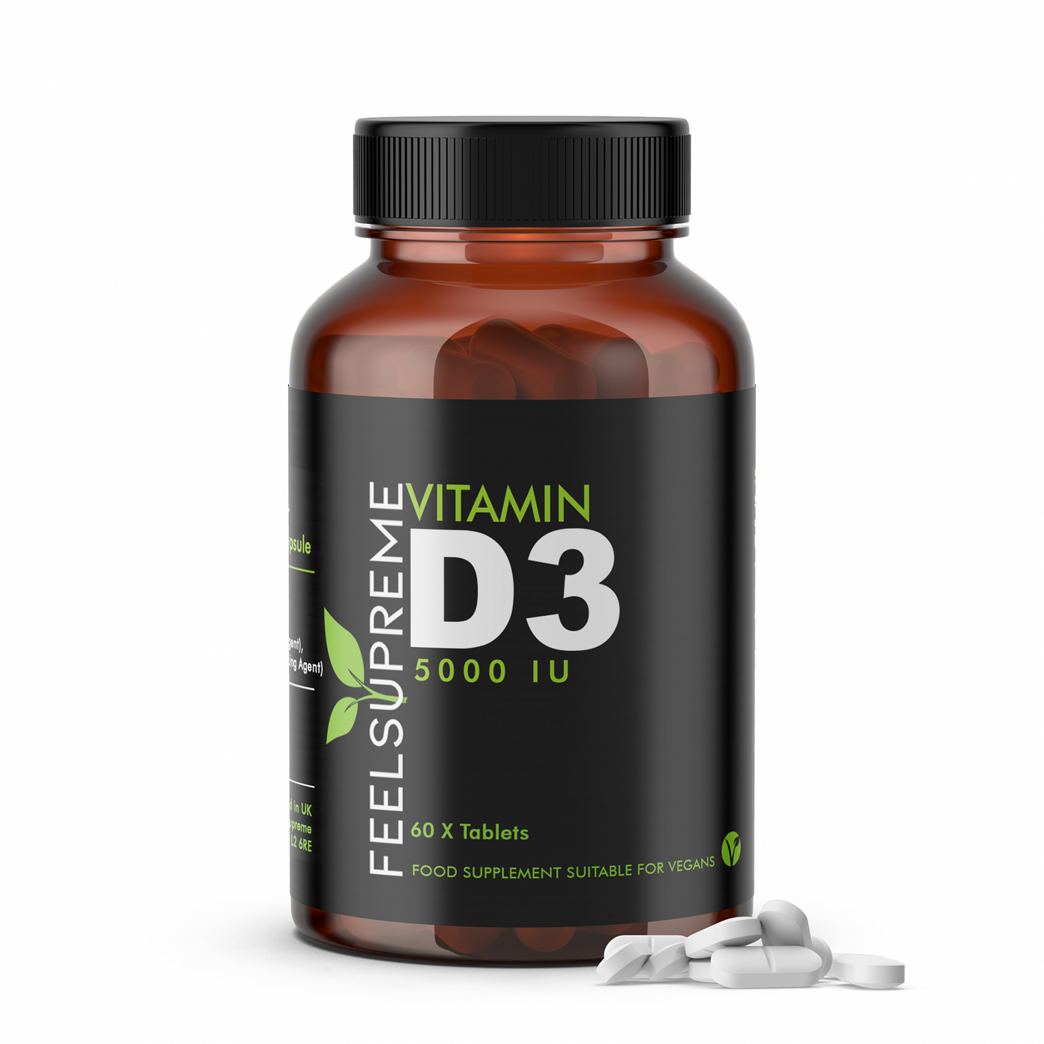 Feel Supreme Vitamin D3 5000 IU 60 Tablets
