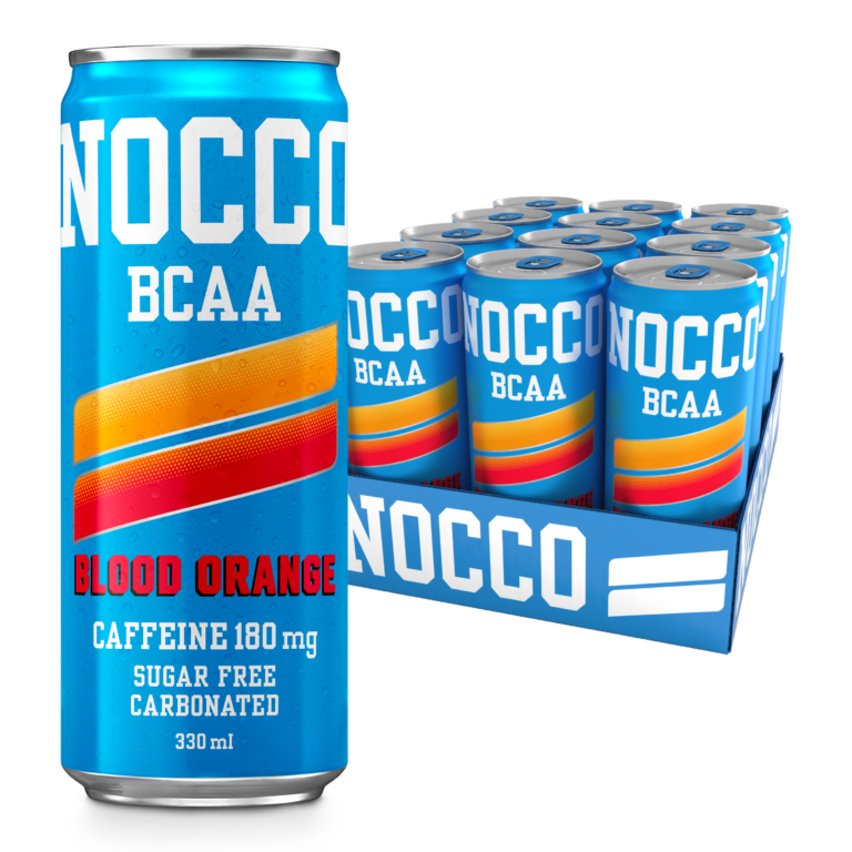 NOCCO BCAA Blood Orange 12 x 330ml case