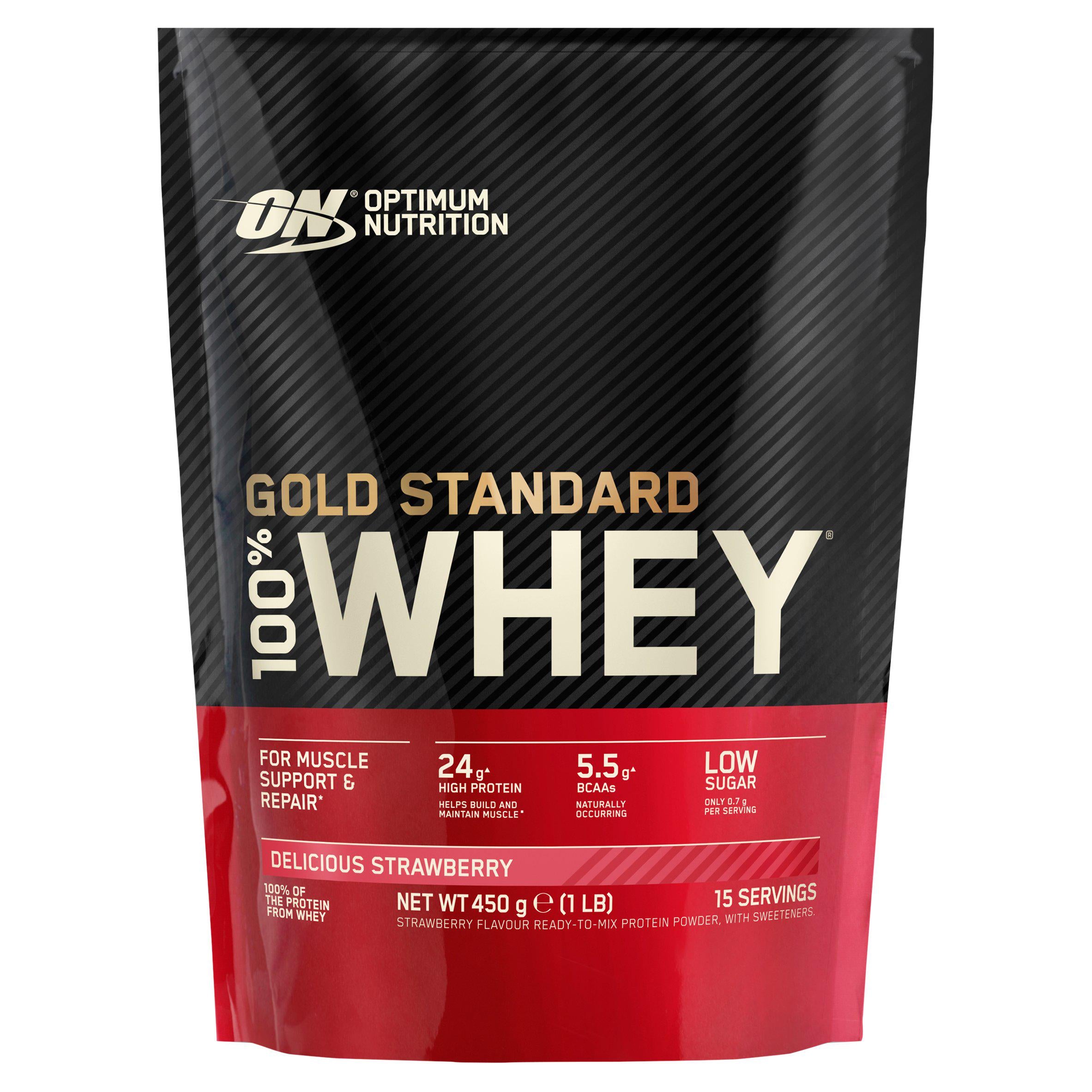 Optimum Nutrition Gold Standard 100% Whey 450g Delicious Strawberry