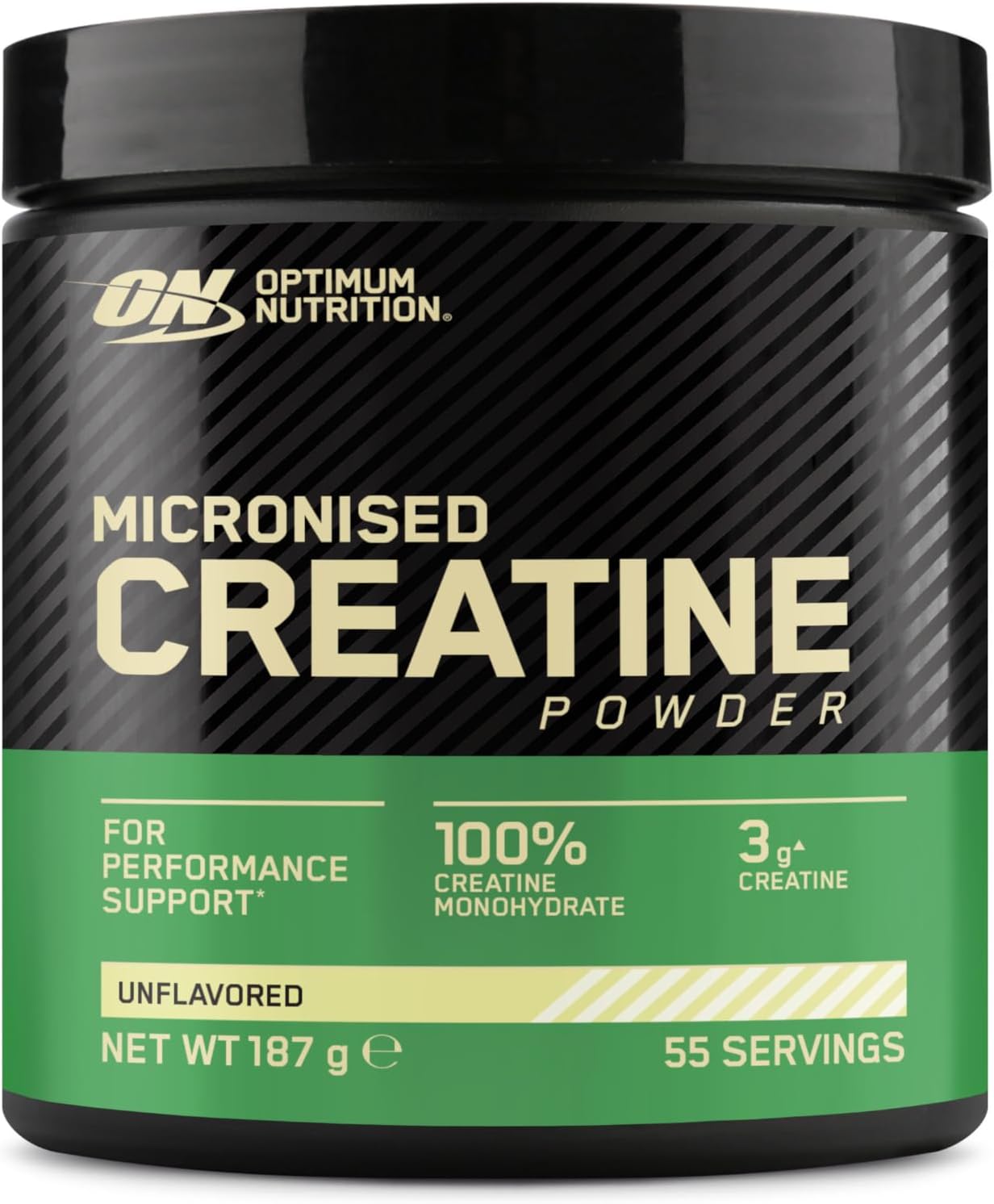 Optimum Nutrition Micronised Creatine Powder 187g Unflavoured