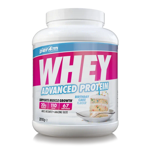 Per4m Advanced Whey Protein 2.01kg Birthday Cake