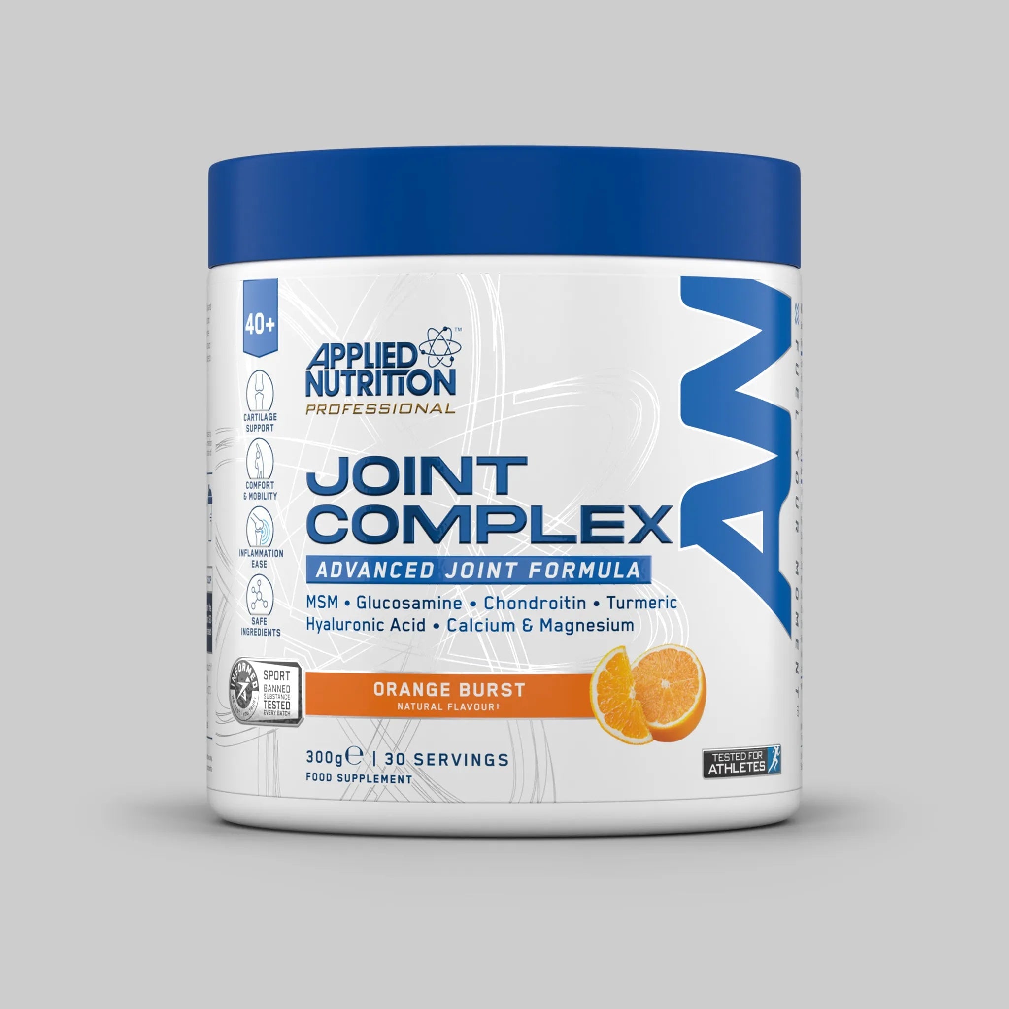 Applied Nutrition Joint Complex 40+ Orange Burst 300g front tub