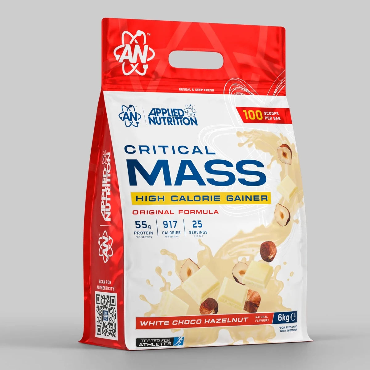 Applied Nutrition Critical Mass Original 6kg White Choco Hazelnut