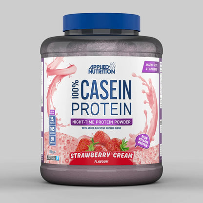 Applied Nutrition 100% Casein Protein 1.8kg Strawberry Cream