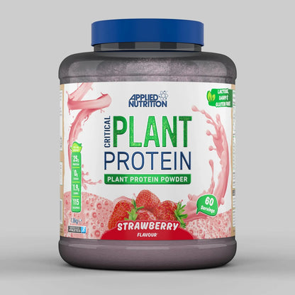 Applied Nutrition Critical Plant Protein 1.8kg Strawberry