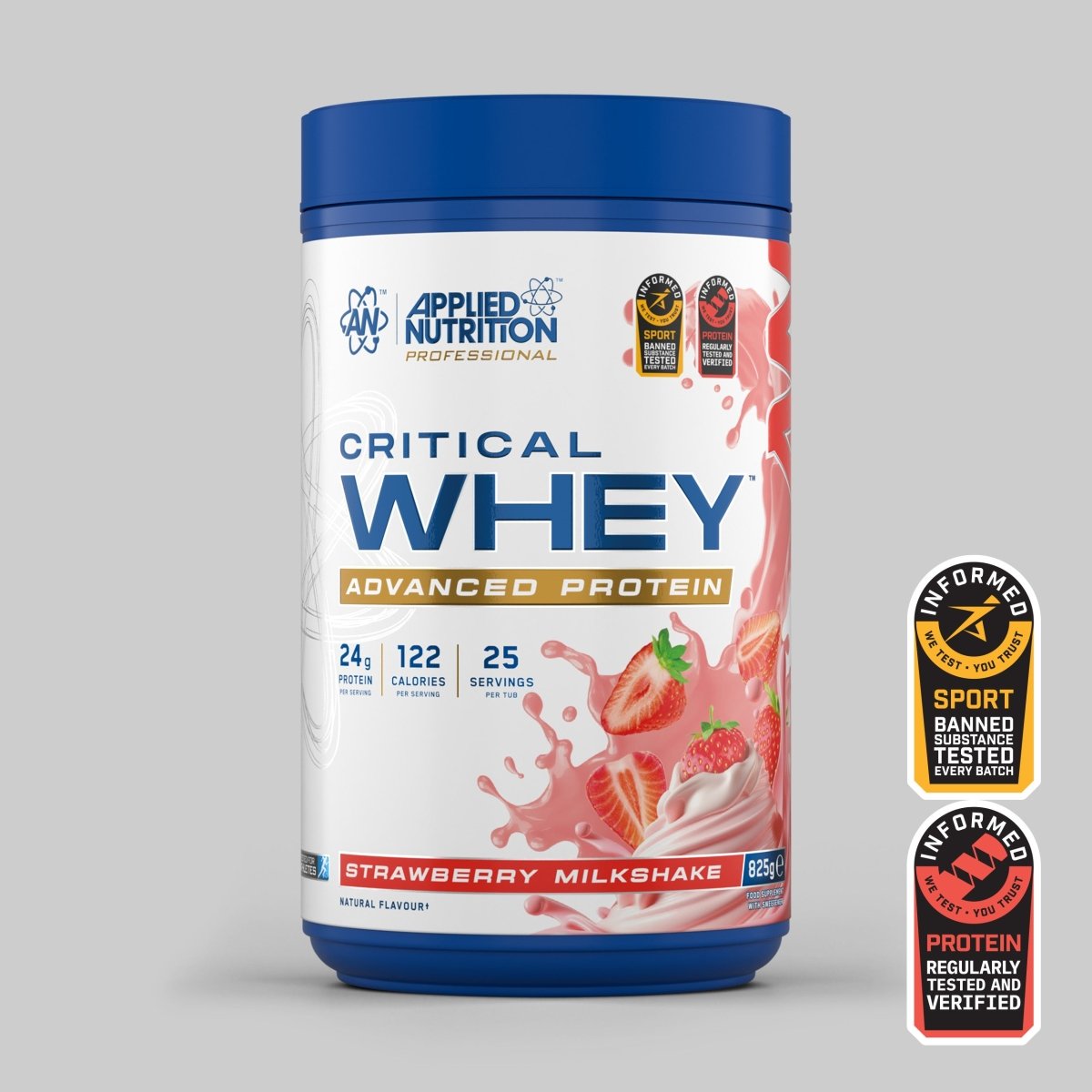 Applied Nutrition Critical Whey 825g Strawberry
