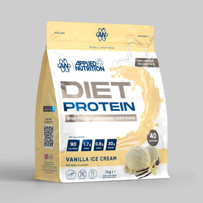 Applied Nutrition Diet Protein 1kg Vanilla Ice Cream
