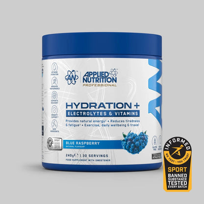 Applied Nutrition Hydration+ 240g Blue Raspberry