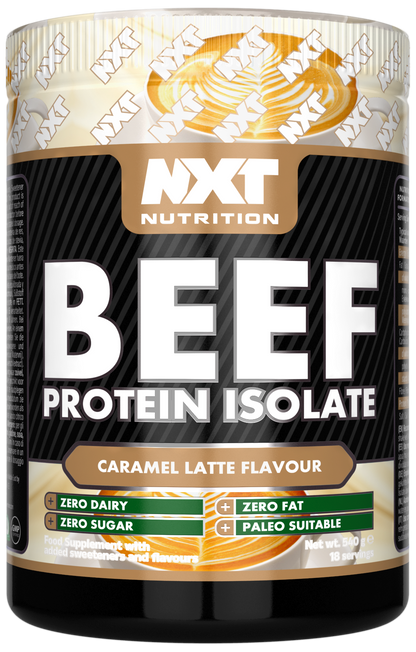 NXT Nutrition Beef Protein Isolate 540g Caramel Latte