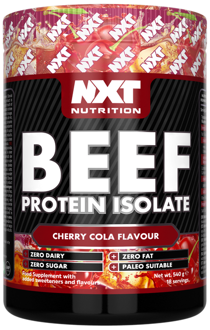NXT Nutrition Beef Protein Isolate 540g Cherry Cola