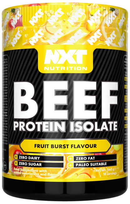 NXT Nutrition Beef Protein Isolate 540g Fruit Burst