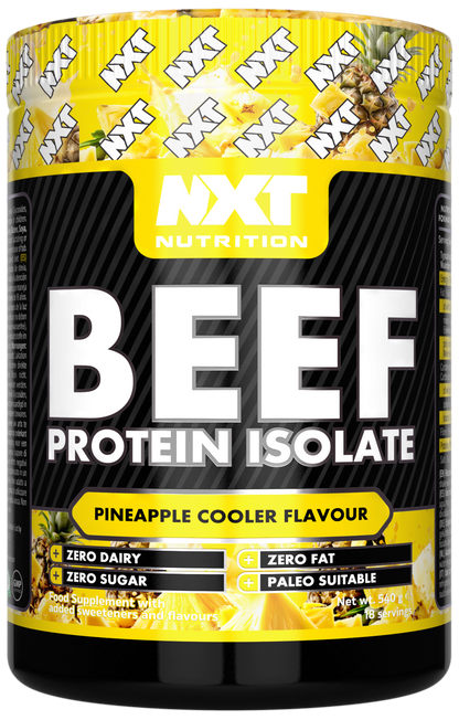 NXT Nutrition Beef Protein Isolate 540g Pineapple