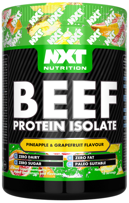 NXT Nutrition Beef Protein Isolate 540g Pineapple & Grapefruit