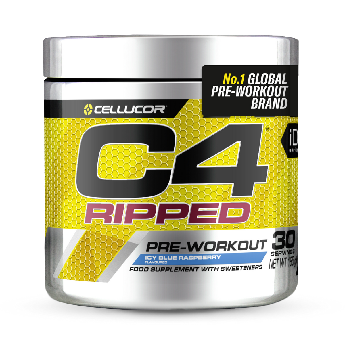 Cellucor C4 Ripped 30 Servings Icy Blue Raspberry