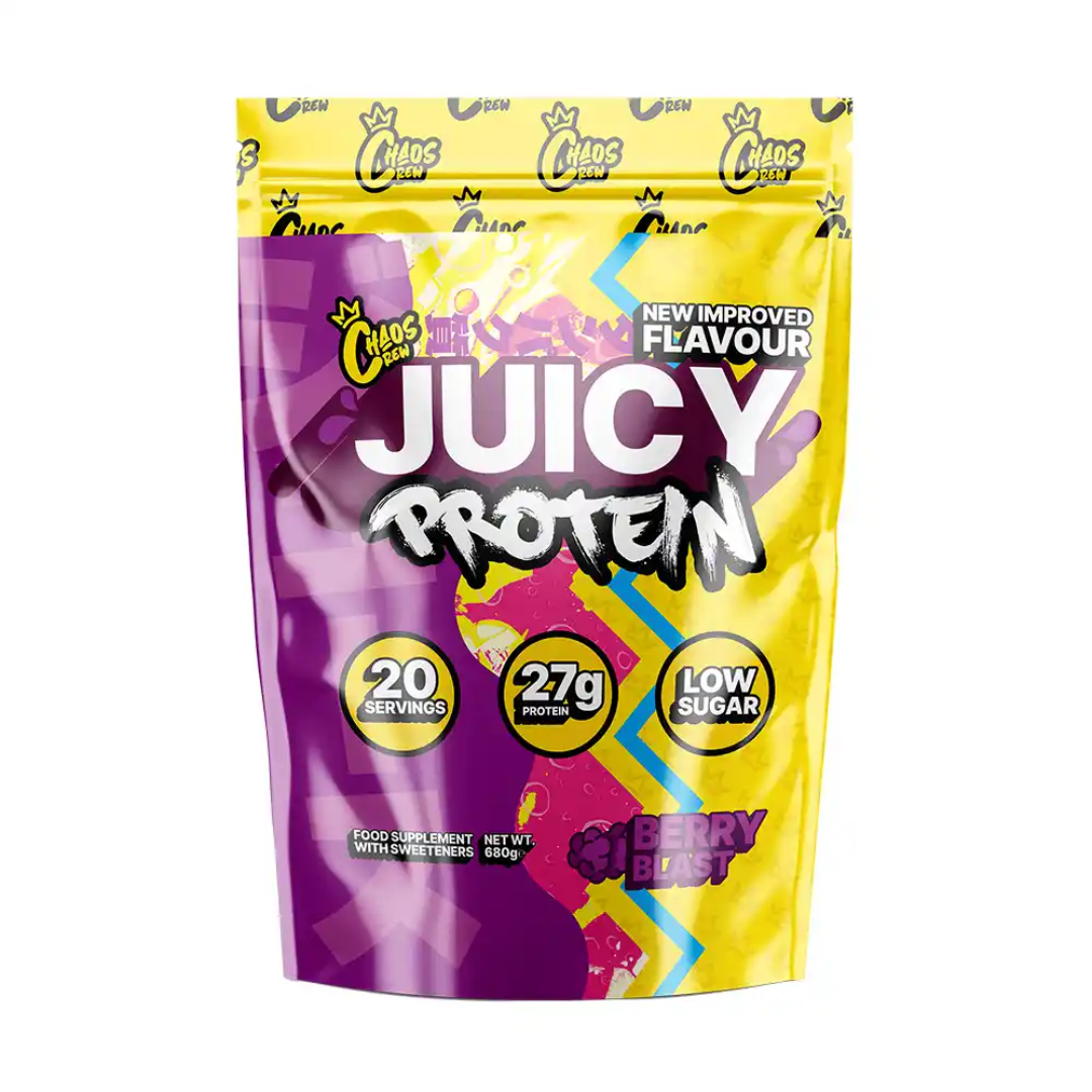 Chaos Crew Juicy Protein 680g Berry Blast