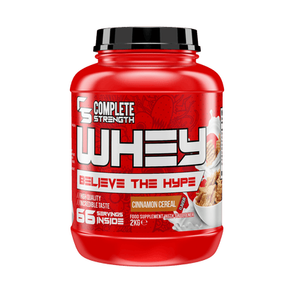 Complete Strength Whey Concentrate 2kg - Cinnamon Cereal