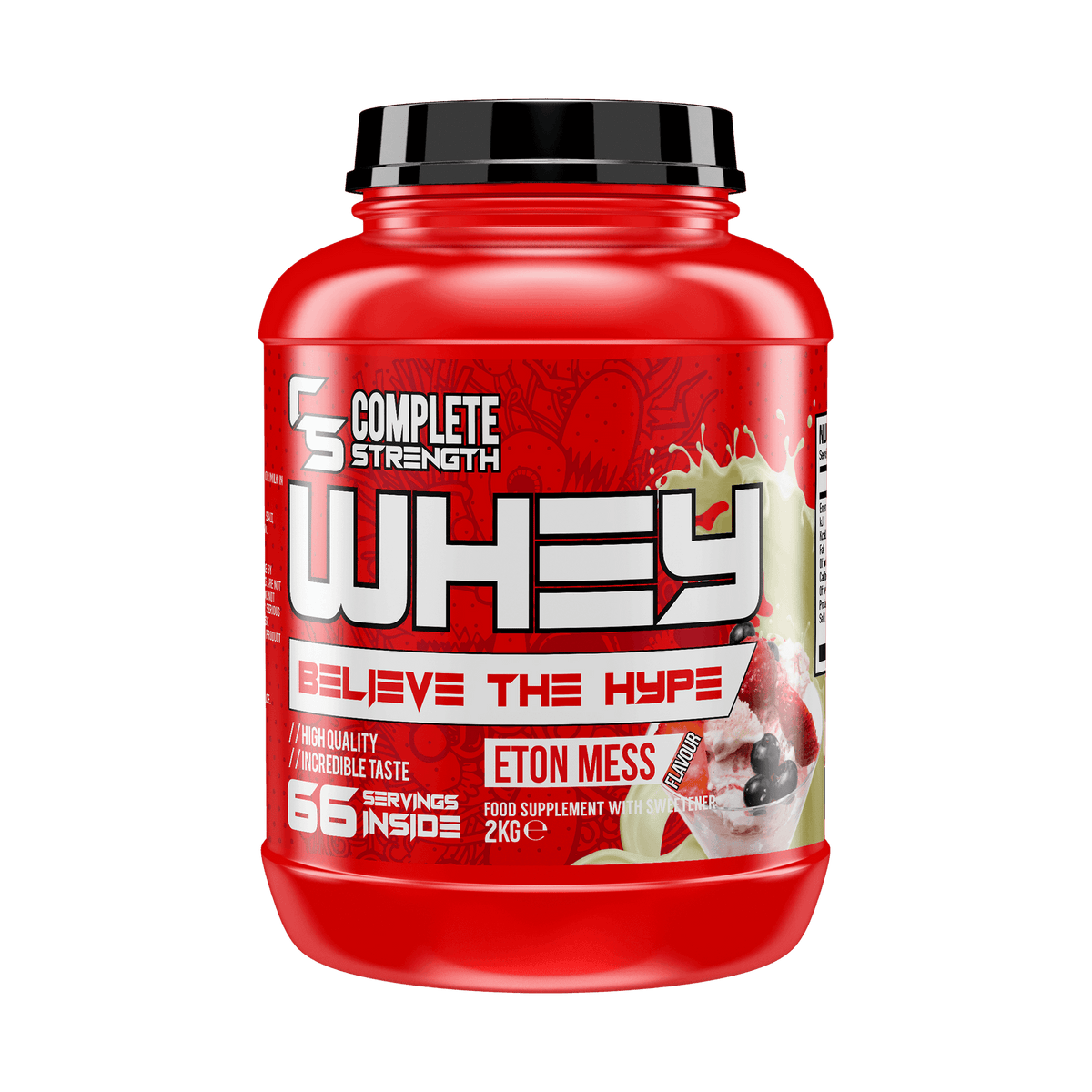 Complete Strength Whey Concentrate 2kg - Eton Mess