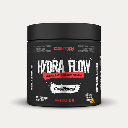 Conteh Sports Hydra Flow 300g Pineapple Crush front-facing tub