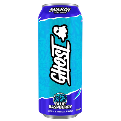 Ghost Energy Drink 12x500ml Blue Raspberry