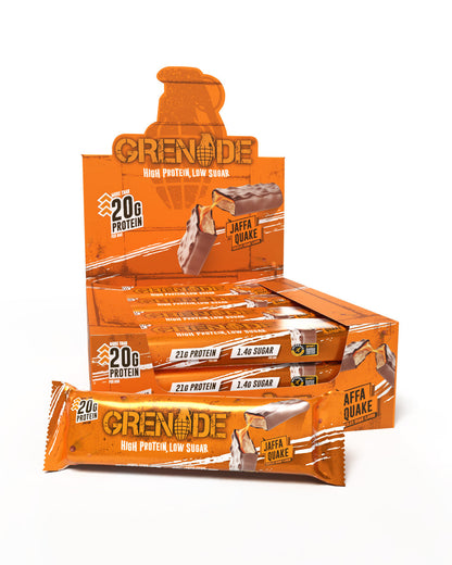 Grenade Protein Bar 12x60g Jaffa Quake