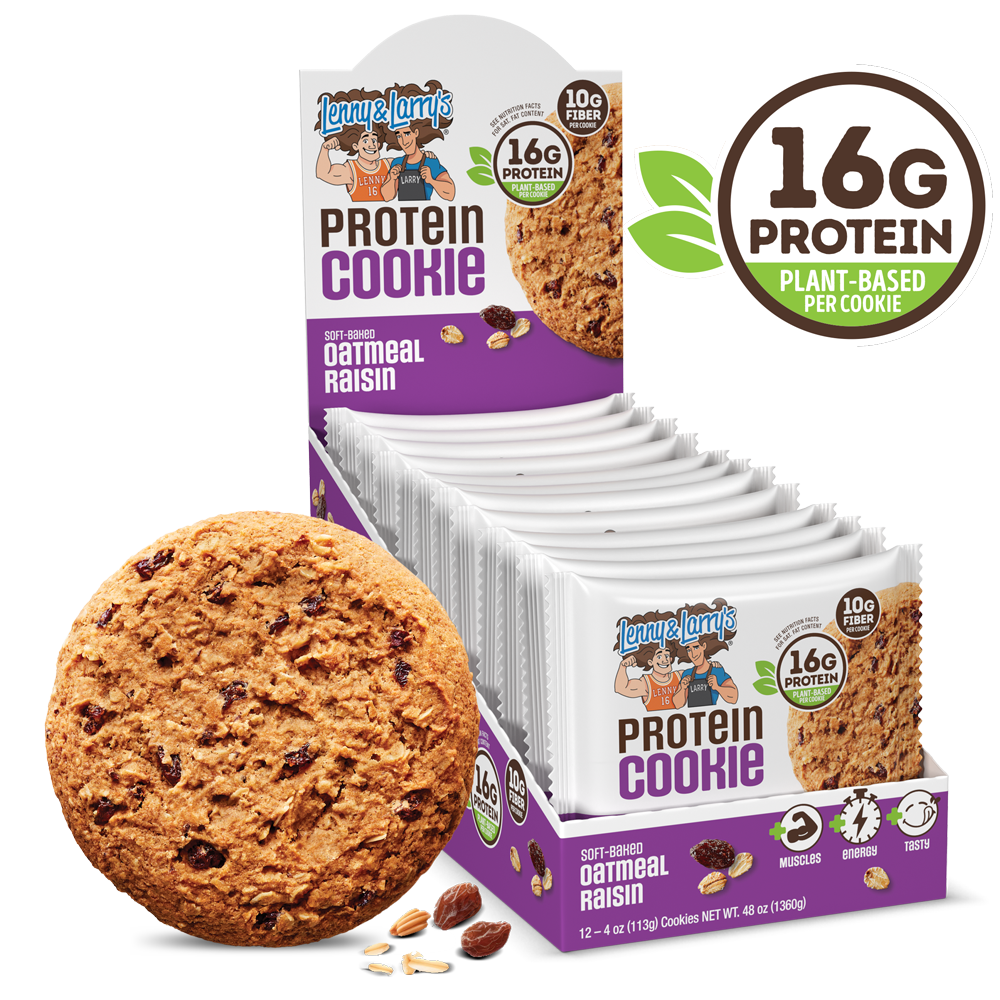 Lenny & Larry's The Complete Cookie Oatmeal Raisin 12 x 113g