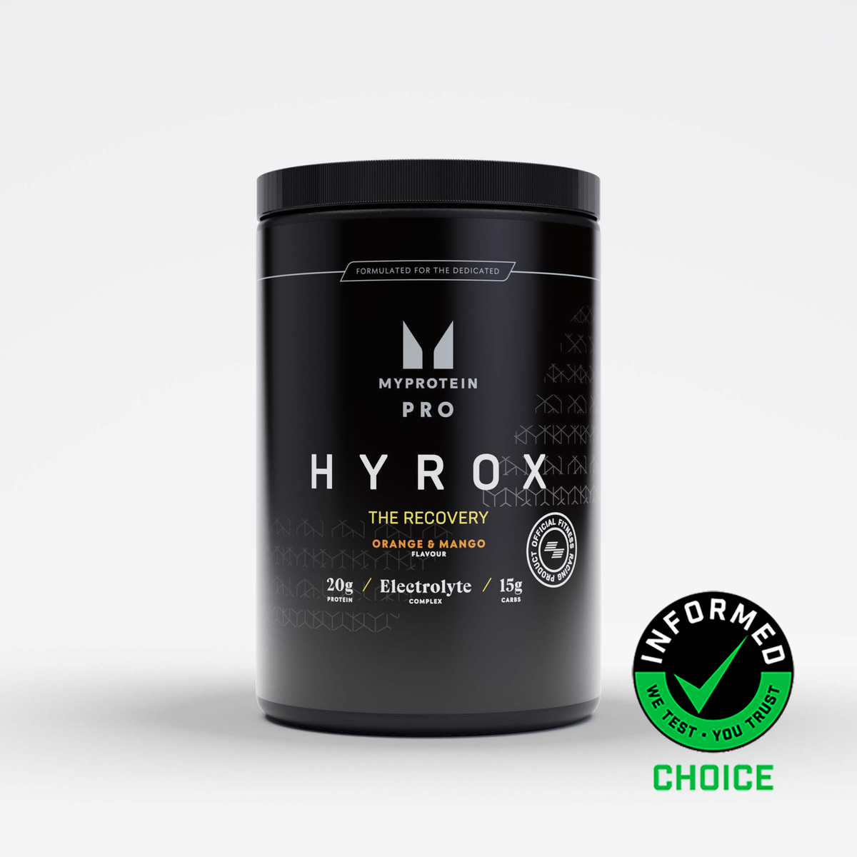 MyProtein Pro x HYROX THE Recovery 688g Orange & Mango
