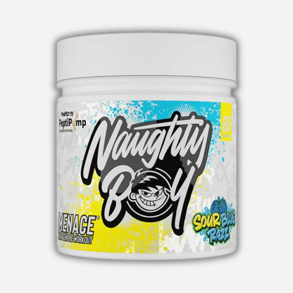 Naughty Boy Menace V2 420g sour blue razz