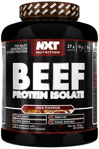 NXT Nutrition Beef Protein Isolate 1.8kg Cola