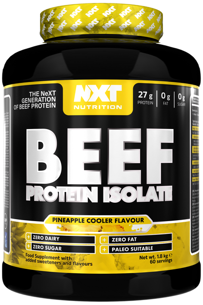 NXT Nutrition Beef Protein Isolate 1.8kg Pineapple