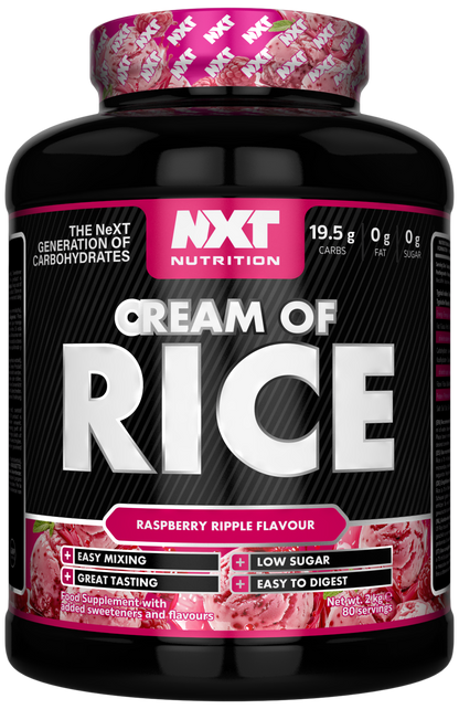 NXT Cream of Rice 2kg Raspberry Ripple
