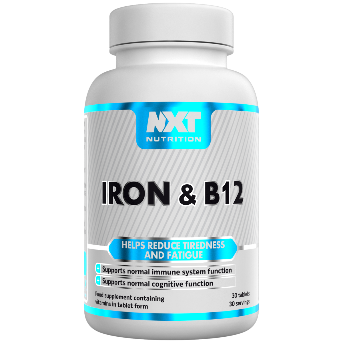 NXT Nutrition Iron & B12 30 Tabs