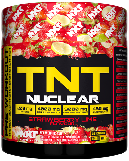 NXT Nutrition TNT Nuclear 420g Strawberry Lime