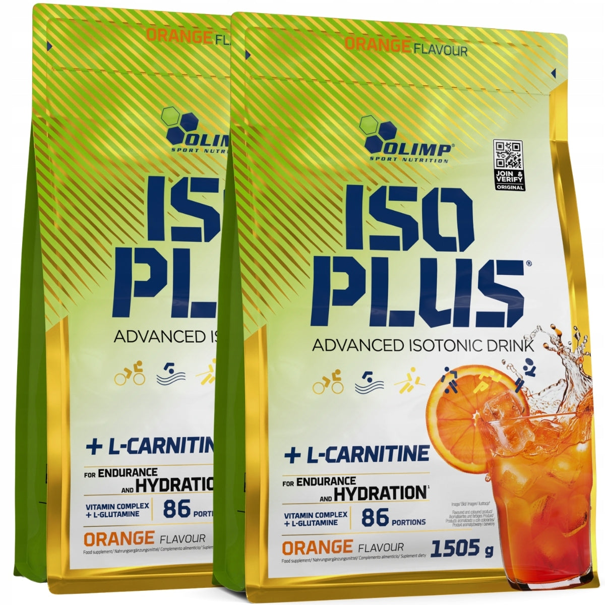 Olimp Sport Nutrition Iso Plus 1505g Orange