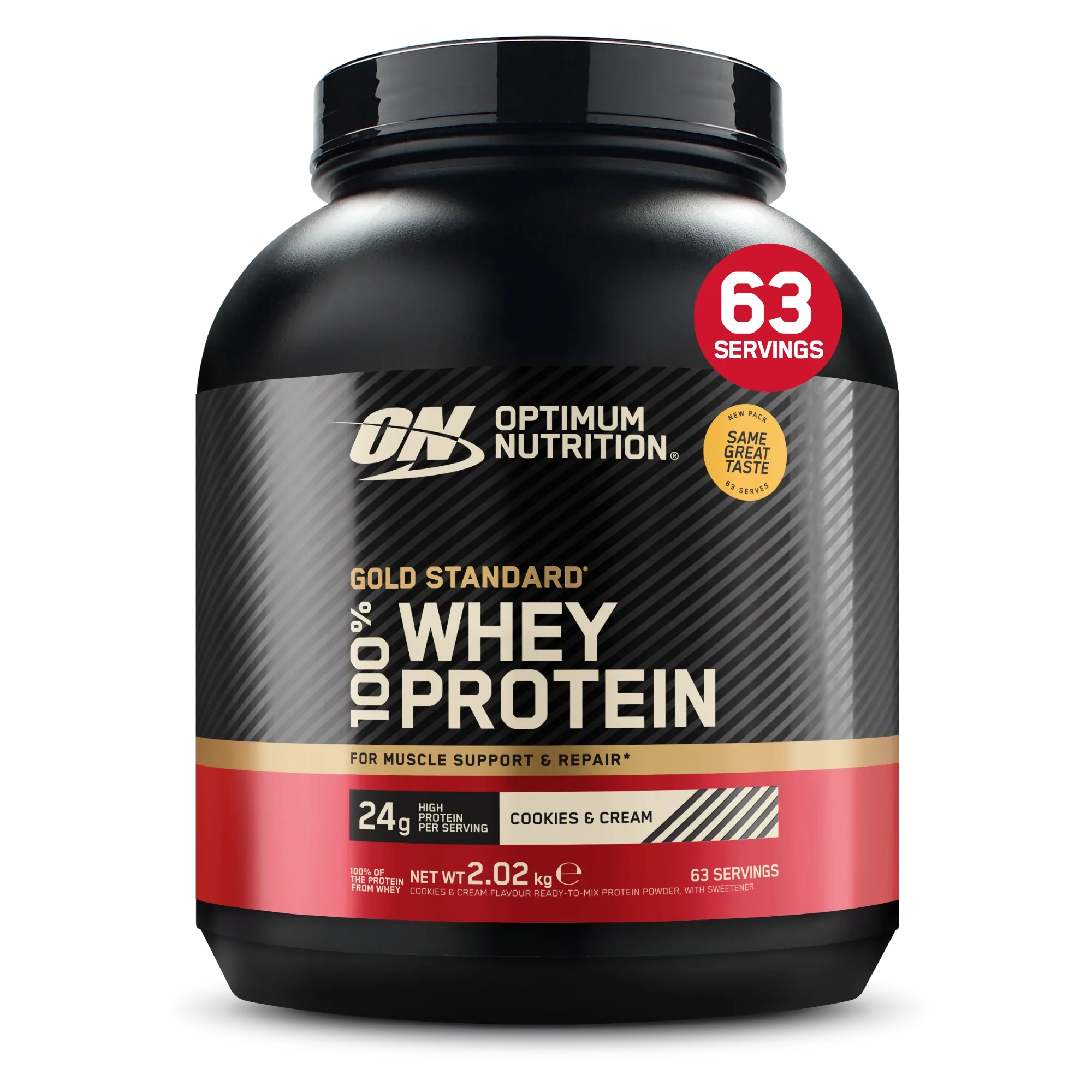 Optimum Nutrition Gold Standard 100% Whey Cookies & Cream