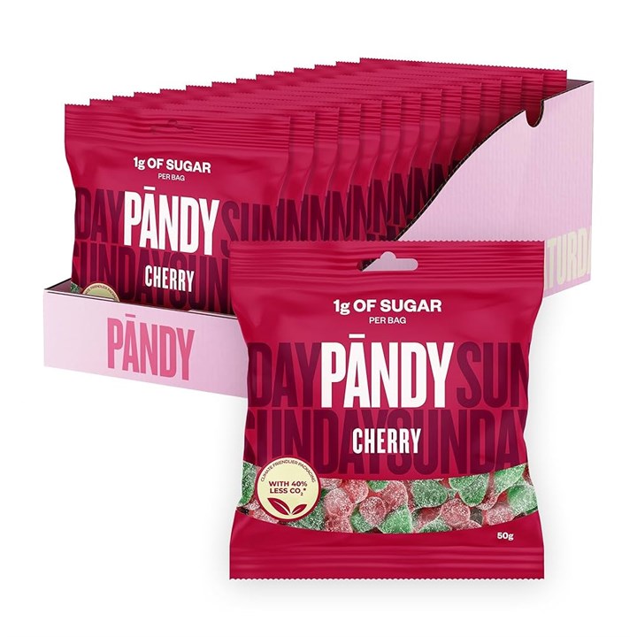 PANDY Cherry sweets – 14 x 50g case
