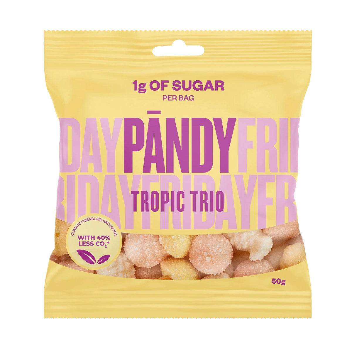 PANDY Tropic Trio 50g bag — supplied as 14 bags