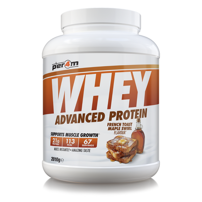 Per4m Advanced Whey Protein 2.01kg French Toast Maple Swirl