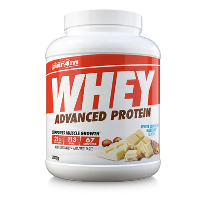 Per4m Advanced Whey Protein 2.01kg White Chocolate Hazelnut