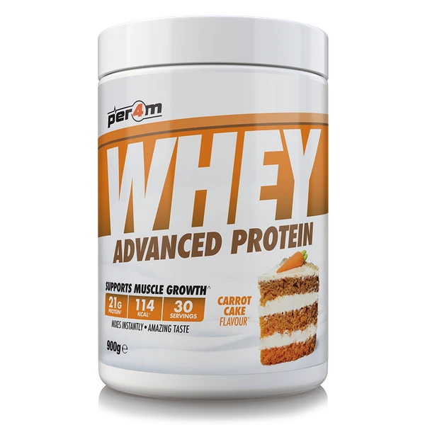 Per4m Advanced Whey Protein 900g Carrot Cake