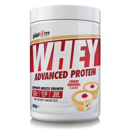 Per4m Advanced Whey Protein 900g Cherry Bakewell