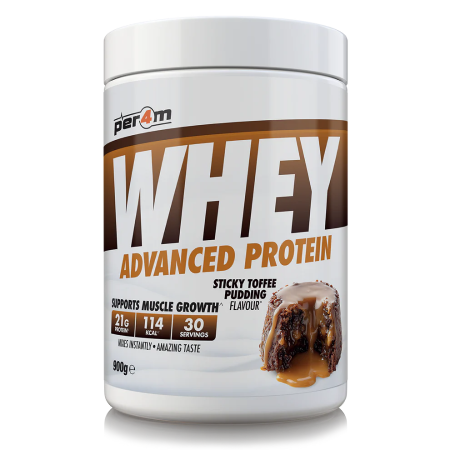 Per4m Advanced Whey Protein 900g Sticky Toffee