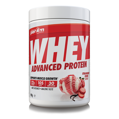 Per4m Advanced Whey Protein 900g Strawberry Creme