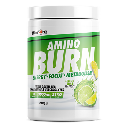 Per4m Amino Burn 240g Lemon Lime Popsicle tub