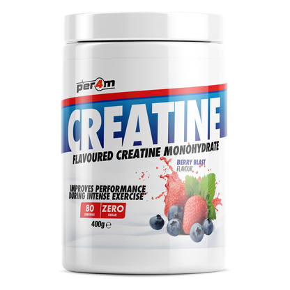 Per4m Creatine 400g Berry Blast tub