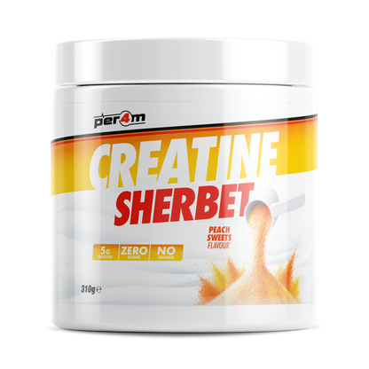 PER4M Creatine Sherbet 310g Peach Sweets